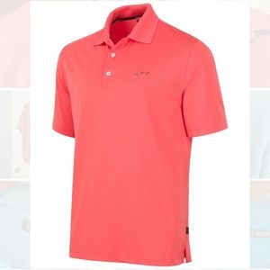 Greg Norman Play Dry coral polo